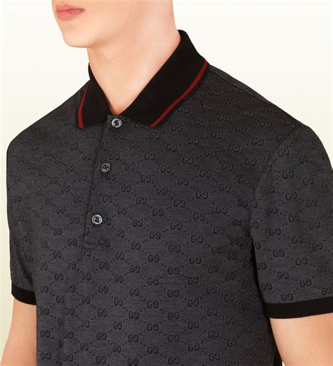 Gucci piqué polo shirt